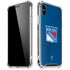 NHL New York Rangers Distressed iPhone XS Max Clear Case